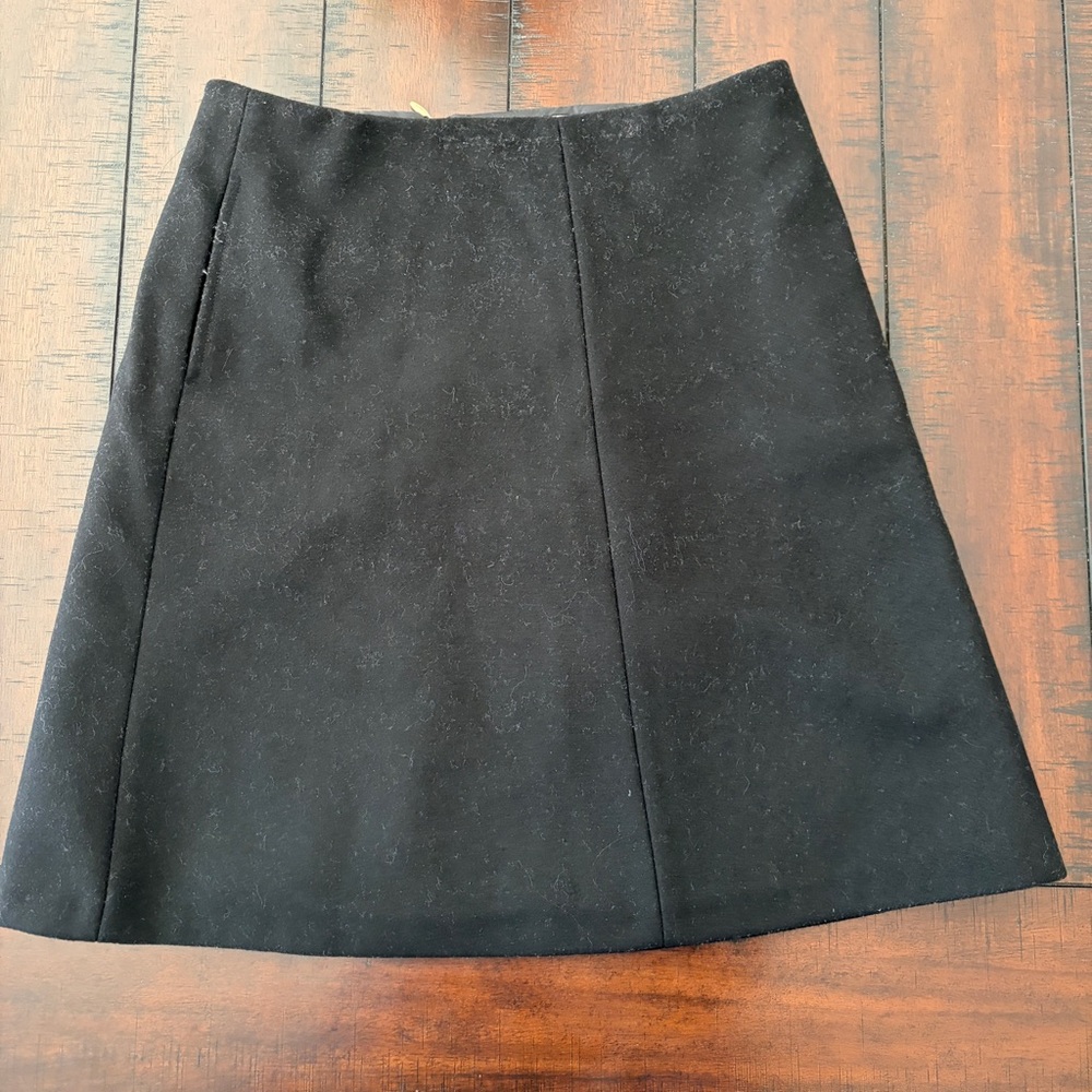 Boden Wool Black Skirt 8
